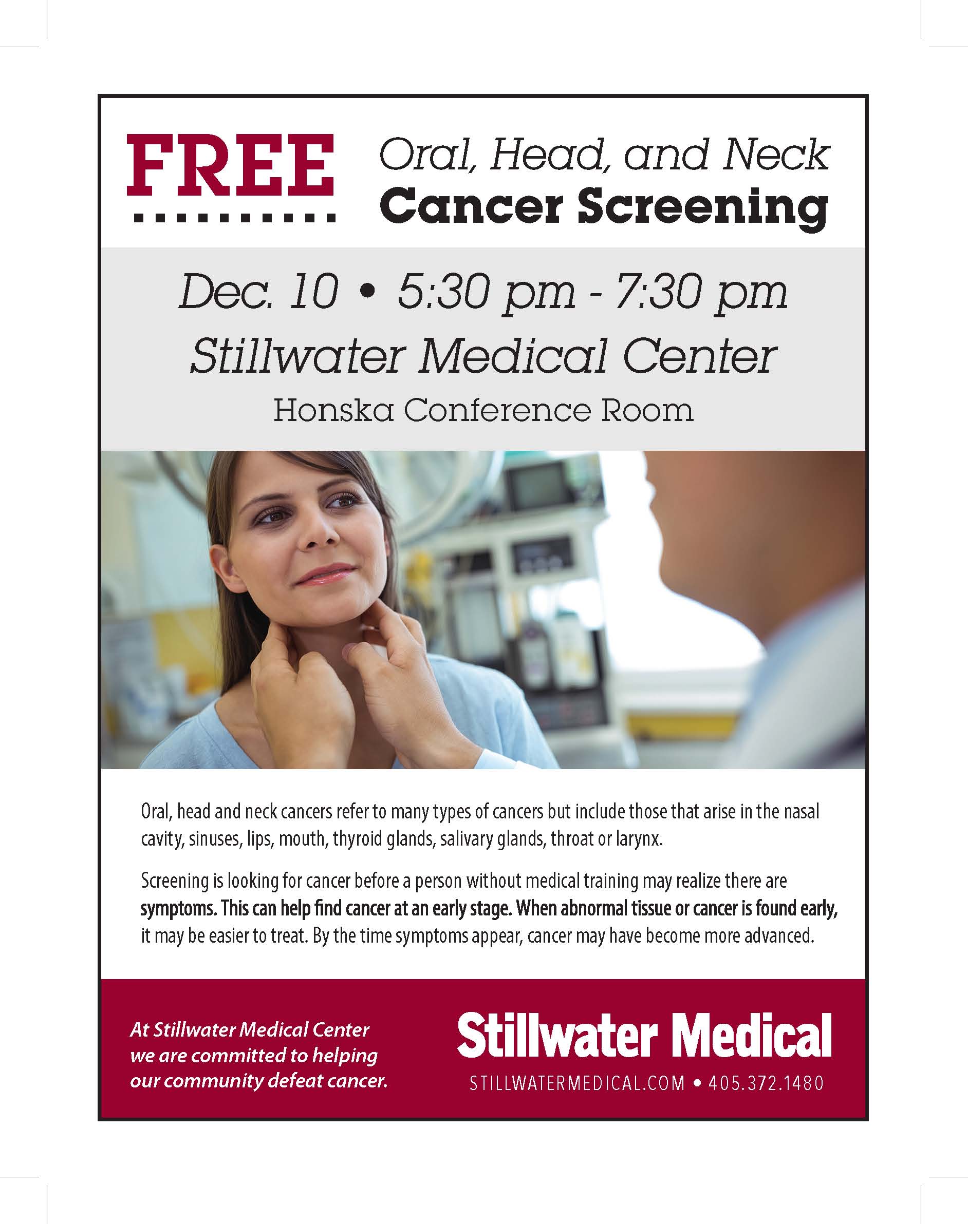 free cancer screening