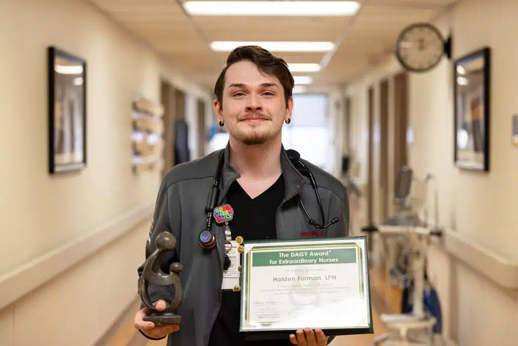 2025 DAISY Award Winner Holden Forman