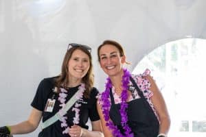 Stillwater Medical employees at an event